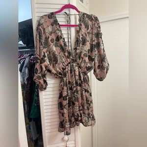 Vici Kimono Style Mini Dress